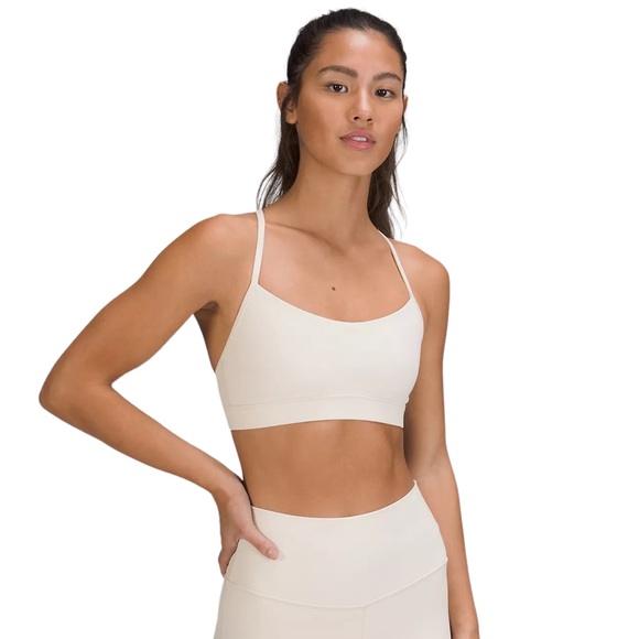 lululemon athletica Other - Lululemon Athletica White Light Support Sports Bra